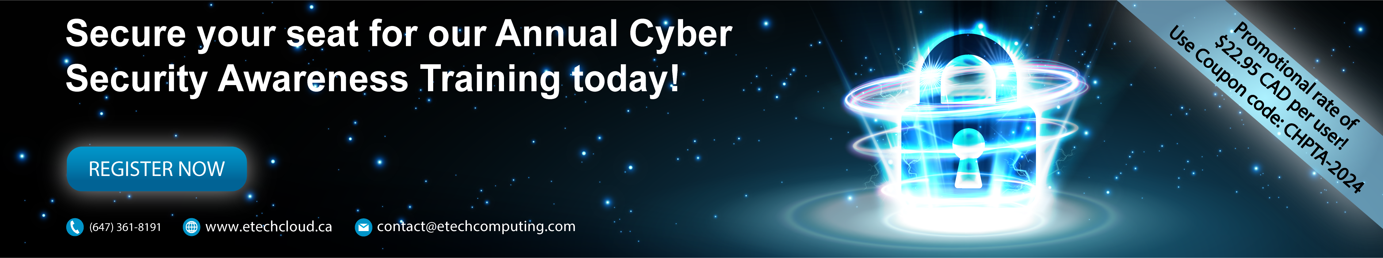 E-Tech & CHPTA Annual Training banner